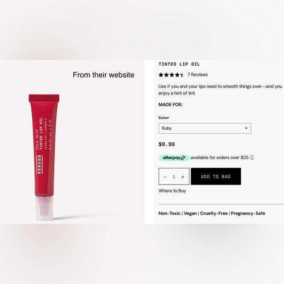 SALE ✨NIB trio of reds✨Versed/Wunder2/thrive causemetics✨ - Picture 6 of 6